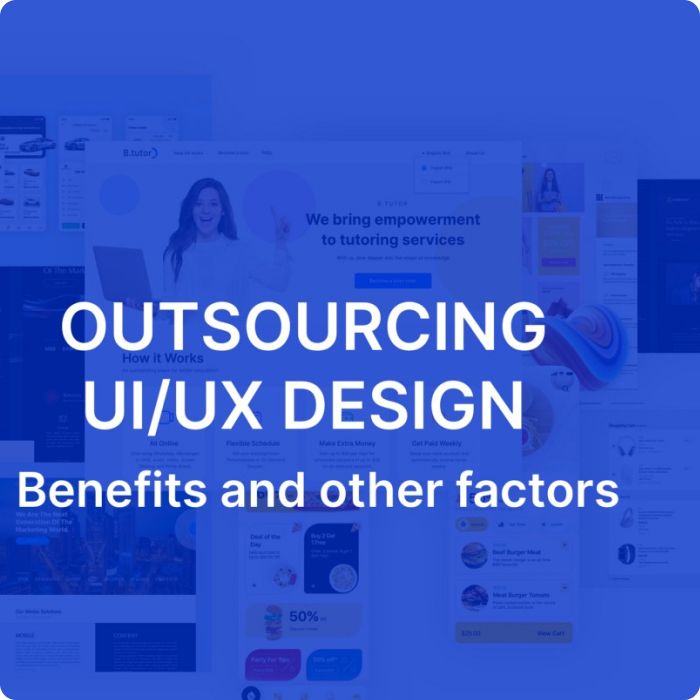 Outsourcing UI UX design